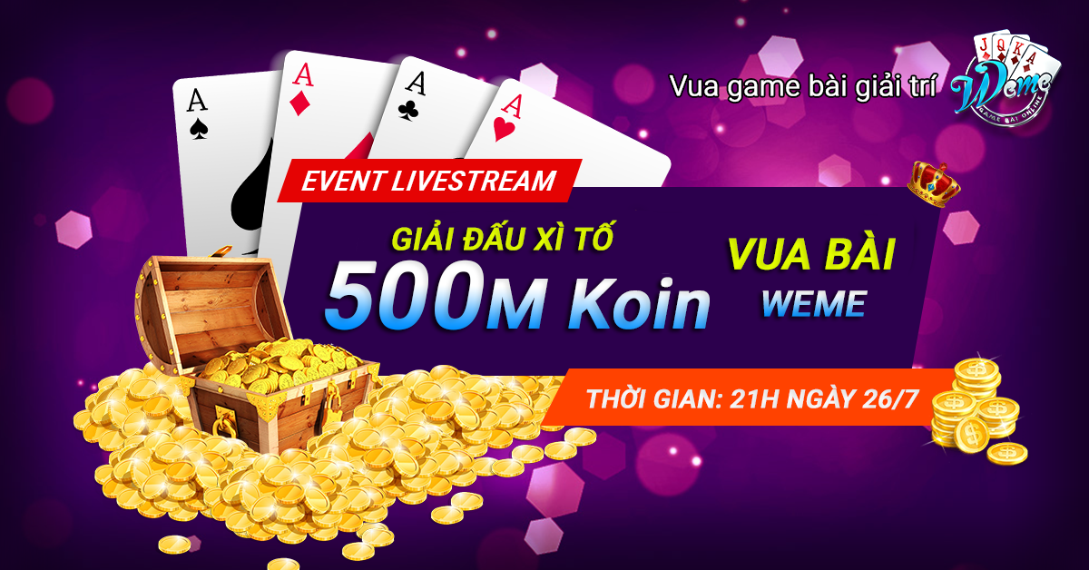 [EVENT LIVESTREAM] Giải Đấu Xì Tố